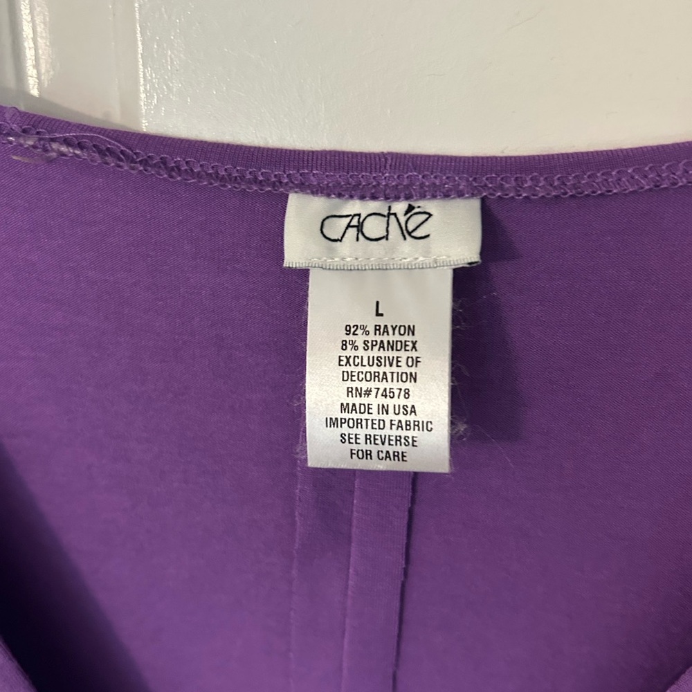 Cache Rare Snake Purple Dress